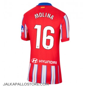 Atletico Madrid Nahuel Molina #16 Kotipaita Naisten 2024-25 Lyhythihainen